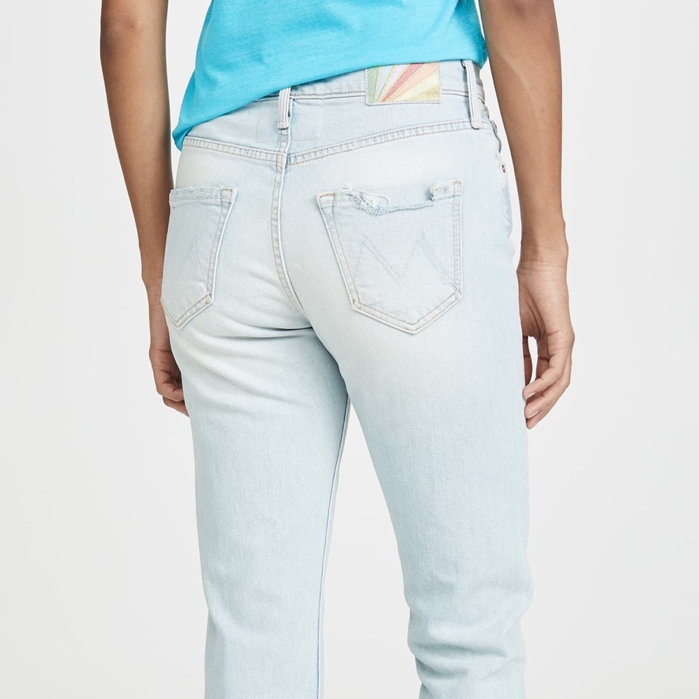 Mother Superior Hella Hot crop jeans